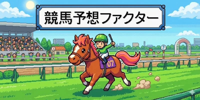 競馬予想ファクターの選び方｜大事なのは「何を使うか」より「なぜ使うか」
