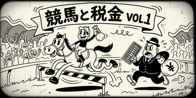 競馬の払戻金に税金はかかるのか｜一時所得と雑所得の違い