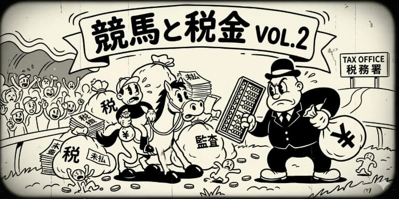 競馬の税金はいくらかかるのか｜一時所得の計算を具体例で理解する